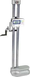 Wysokościomierz czujnikowy cyfrowy 0-18"/450 mm, złącze sondy elektronicznej, cale/mm, z podwójnym licznikiem, 2/3 kolumny Mitutoyo 192-671-10
