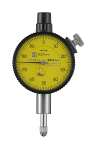 Czujnik zegarowy, tył z uchem, typ ANSI/AGD 2,5 mm, 0,01 mm 1230A-01 Mitutoyo