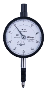 Czujnik zegarowy, tylka ścianka z uchem, typ ISO IP64, 5mm, 0,01mm Mitutoyo 2044A-60