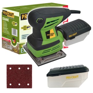Procraft Szlifierka oscylacyjna 260W 100x110mm EX600E
