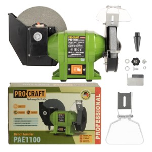 Procraft Szlifierka stołowa dwutarczowa 250W 150/200mm PAE1100
