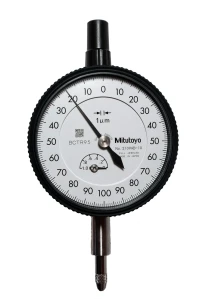 Czujnik zegarowy, tylka ścianka z uchem, typ ISO Łożysko kamienne, wstrząsoodporny 1mm, 0,001mm Mitutoyo 2109A-10