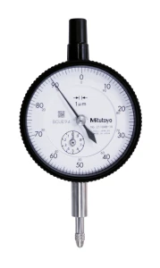 Czujnik zegarowy, tylka ścianka z uchem, typ ISO Łożysko kamienne, wstrząsoodporny 1mm, 0,001mm Mitutoyo 2110A-10