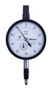 Czujnik zegarowy, ścianka tylna bez ucha, typ ISO IP64, Łożysko kamienne, wstrząsoodporny, 1mm, 0,001mm Mitutoyo 2110AB-70