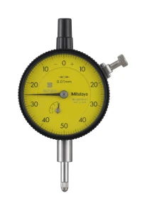 Czujnik zegarowy, płaski tył, typ ANSI/AGD 2,5 mm, 0,01 mm Mitutoyo 2231AB-01