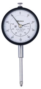 Czujnik zegarowy, tylka ścianka z uchem, typ ISO Łożysko kamienne, 30mm, 0,01mm Mitutoyo 2330A-10