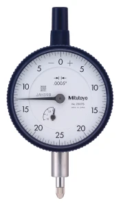 Czujnik zegarowy, płaski tył, typ ANSI/AGD 0,125", 0,0005" Mitutoyo 2507AB