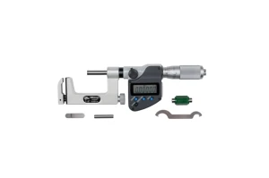 Mikrometr cyfrowy 1-2", cale/ mm, z wymiennymi końcówkami Mitutoyo 317-352-30