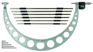 Mikrometr cyfrowy 18-24", cale/ mm, 6 kowadełek w zestawie Mitutoyo 340-721
