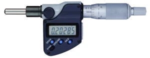 Cyfrowa głowica mikrometryczna IP65 0-1", sferyczna końcówka wrzeciona, gładka tuleja 0,5" Mitutoyo 350-383-30