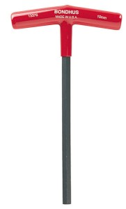 Klucz imbusowy  z rękojeścią T,  2,5mm  BO15254   BONDHUS