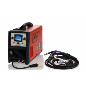 Półautomat spawalniczy inwertorowy EXPERT MIG 215 LCD MIG/MMA/TIG SYNERGIC EXMIG215LCD IDEAL