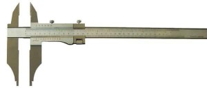 Suwmiarka analogowa z precyzyjną regulacją 1000/150mm 01009073 0,02 DIN862 MIB-Germany