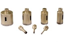 Komplet  diamentowych wierteł do glazury DRY M14 628317000 METABO
