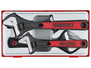 Zestaw kluczy nastawnych 4szt.  TTADJ04-P  166730101  TENGTOOLS