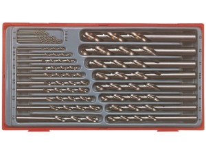 Zestaw wierteł krętych , 28szt.  TTDB28-P  15144-0104   TENGTOOLS