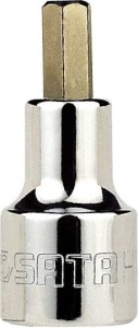 Nasadka 1/2" bit HEX  , L50mm, rozmiar  14mm  24208  SATA