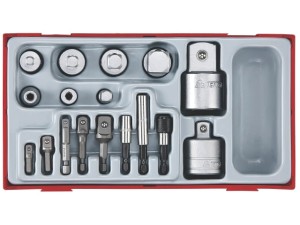 Zestaw łączników pośrednich 17 szt. TTADP17 185800109 TENGTOOLS