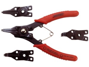 Szczypce do pierścieni osadczych wewnętrznych i zewnętrznych 10-50mm  480  74150103 TENGTOOLS