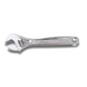 Klucz płaski nastawny ze skalą, chromowany 111 380mm   001110038  BETA     