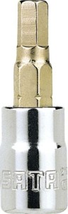 Nasadka 1/4" bit HEX , L37mm, rozmiar 3mm  21201  SATA