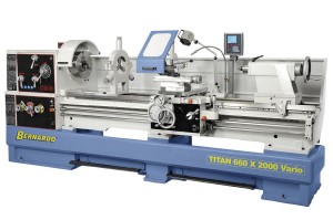 Tokarka Titan 660 x 3000 VARIO z cyfrowym wyświetlaczem 3 osi i systemem MULTIFIX 03-1355XL BERNARDO