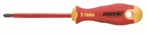 Wkrętak krzyżowy H 2  izolowany 1000V  - Ergonic VDE  FL41620390   FELO