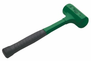 Młotek  gumowy bezodrzutowy odlany w całości 520g  92902  SATA