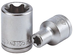 Nasadka do łbów z chwytem zewnętrznym TX, chwyt ? 1/4", rozmiar E7, 6.16mm  M140707-C   10185-0402  TENGTOOLS