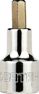 Nasadka 1/2" bit HEX  calowa, L50mm, rozmiar  1/2’’ 24405   SATA
