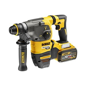 54V XR FLEXVOLT 3-funkcyjna młotowiertarka SDS-Plus z silnikiem bezszczotkowym DCH333X2 DeWalt
