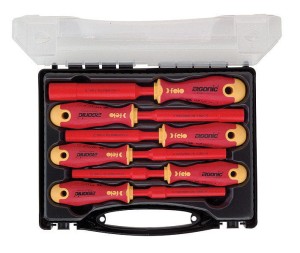 Zestaw wkrętaków nasadowych - Ergonic M-Tec VDE  izolowany 1000V  FL41910636  FELO