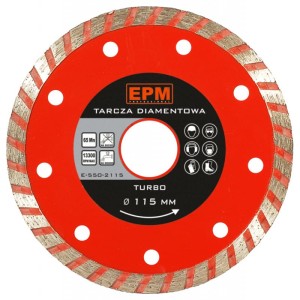 Tarcza tnąca diamentowa 230mm TURBO INDUSTRY E-550-2230 EPM