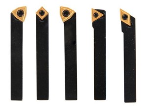 OPTIMUM 3441662 - Noże tokarskie HM 8 mm -zestaw 5 szt.