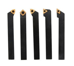 OPTIMUM 3441666 - Noże tokarskie HM 12 mm -zestaw 5 szt.