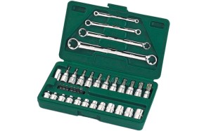 SATA 09010 Klucze TORX 1/4" 3/8"  kpl. 35 cz.