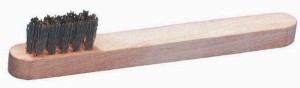 ABRABORO Szczotka ręczna świecowa 145mm drut mosiężny  AB40381000