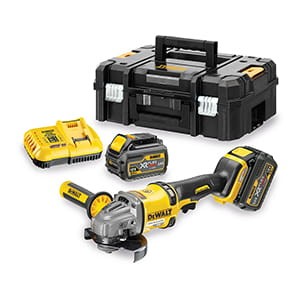 Szlifierka kątowa 125mm XR FLEXVOLT 54 V + ładowarka i 2 akumulatory DCG414T2 DeWalt