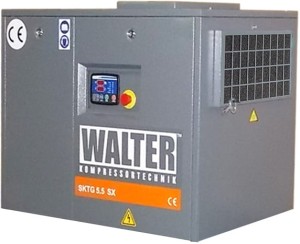 WALTER SK 5,5 SX Sprężarka śrubowa wolnostojąca