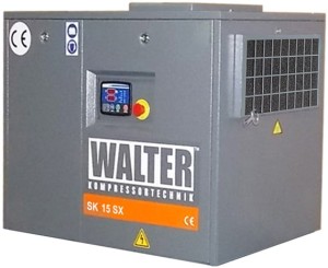 WALTER SK 15 SX Sprężarka śrubowa wolnostojąca