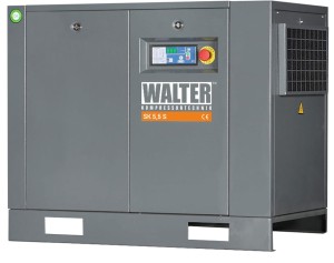 WALTER SK 5,5 S Sprężarka śrubowa wolnostojąca