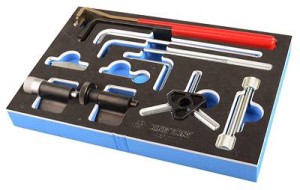 King Tony  9AT2012E ZESTAW DO USTAWIANIA ROZRZĄDU (AUDI/SKODA/VW) do silników diesel z paskiem