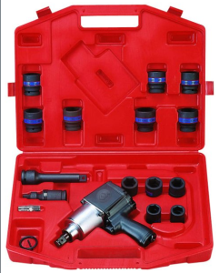 King Tony 64115MP ZESTAW KLUCZ UDAROWY PNEUMATYCZNY 3/4" 1085Nm+ ZESTAW NASADEK UDAROWYCH 3/4" 24 - 41mm Z AKCESORIAMI,17 CZ.