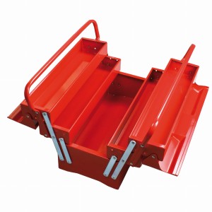 PROLINE 33405 Skrzynka narzędziowa metalowa dwurączkowa 5-częściowa