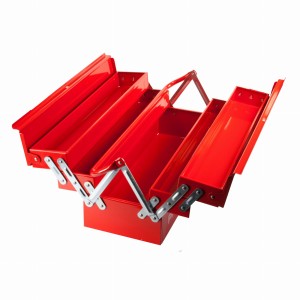PROLINE 33553 Skrzynka narzędziowa metalowa jednorączkowa 3-częściowa