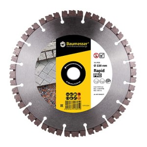 DISTAR 94315525010 1A1RSS RAPID PRO tarcza diamentowa fi 125 mm