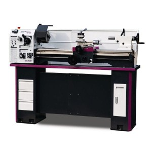 Optimum 3403010 Tokarka ze śrubą pociągową i wałkiem pociągowym TM 3110