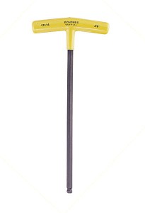 Klucz imbusowy  z rękojeścią T, z końcówką kulistą  6,0mm  BO13168   BONDHUS