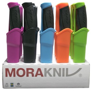  Mora 198720203 Noże z pochwą Companion - wielokolorowe