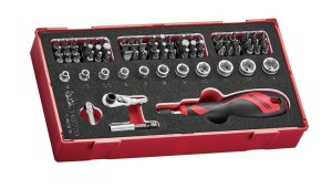 TENGTOOLS 277800108 78-elementowy zestaw grotów wkrętakowych TEAMDQ78